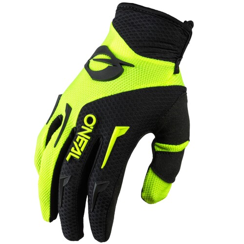 Oneal 2023 Element Neon Yellow/Black Youth Gloves [Size:XS]