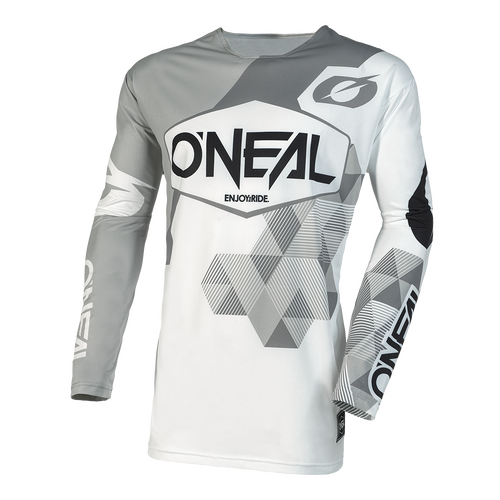 Oneal 2023 Mayhem Covert V.23 Limited Edition White/Grey Jersey [Size:MD]