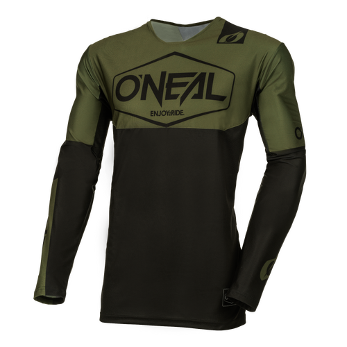 Oneal 2024 Mayhem Hexx V.24 Black/Green Jersey [Size:SM]