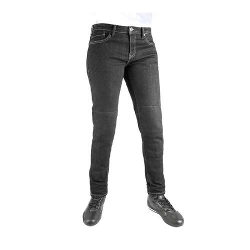 Oxford Original CE Armourlite Black Slim Womens Regular Jeans [Size:8]