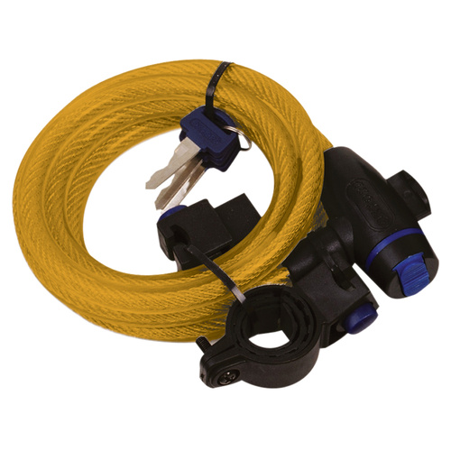 Oxford Cable Lock 12mm x 1.8m Gold