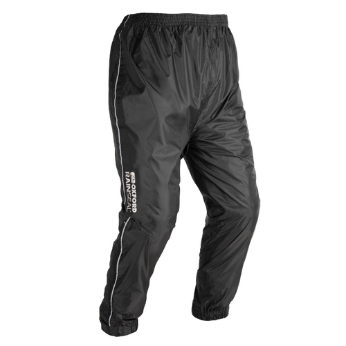 Oxford Rainseal Black Over Trousers [Size: SM]