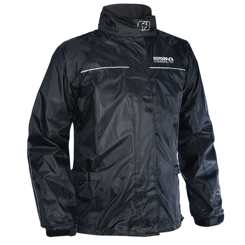 Oxford Rainseal Black Rain Over Jacket [Size:3XL]