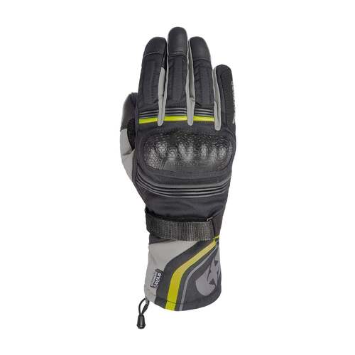 Oxford Montreal 4.0 Dry2Dry Black/Grey/Fluro Gloves [Size:SM]