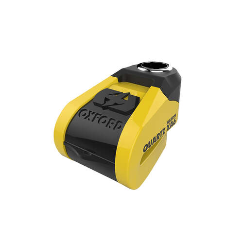 Oxford Quartz XA6 Alarm Disc Lock Yellow/Black