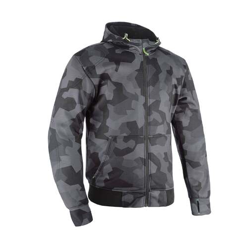 Oxford Super Hoodie 2.0 Grey/Black Camo Textile Jacket [Size:SM]