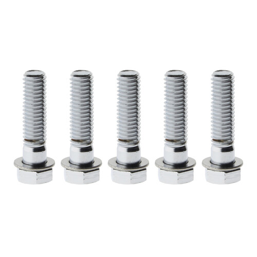 Performance Machine P01090054CH Rear Pulley Bolt Kit Chrome for H-D 84-Up