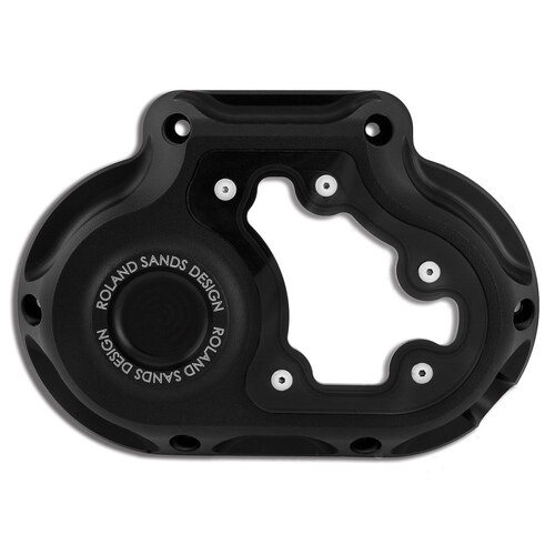 Roland Sands Designs P01772074SMB Clarity Clutch Release Cover Black Ops for Softail 18-Up