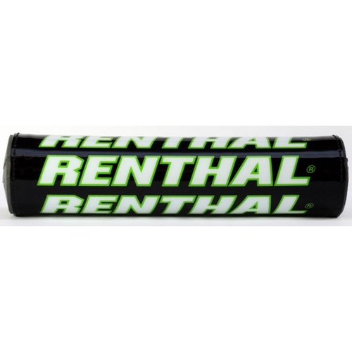 Renthal P292 Team Issue SX Pad 205mm Black/Green/White w/Grey Foam