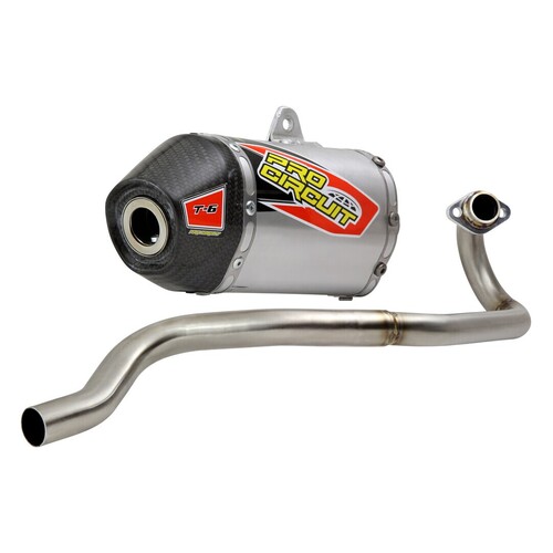 Pro Circuit T-6 Stainless Exhaust System for Kawasaki KLX110 10-22