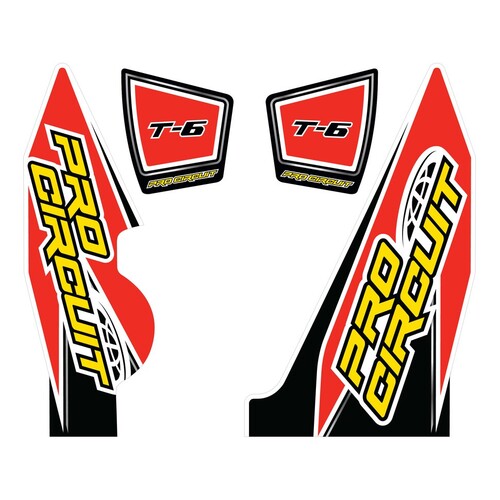 Pro Circuit Replacement T6 2014 Decals for Yamaha YZ250F
