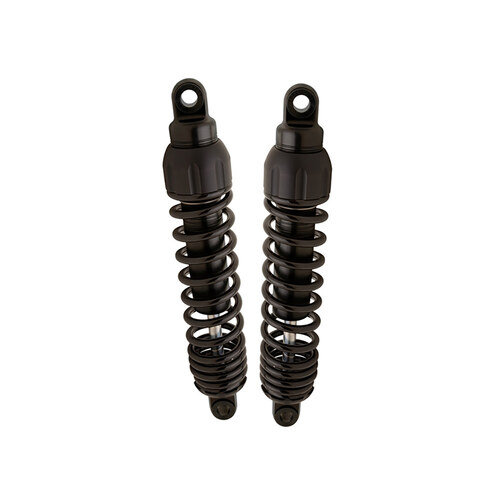 Progressive Suspension PS-444-4247B 444 Series 11.5" Standard Spring Rate Rear Shock Absorbers Black for Scout 15-Up