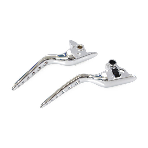Bagger Nation PYO-RL-S-18L-C Racing Levers Chrome for Softail 18-Up