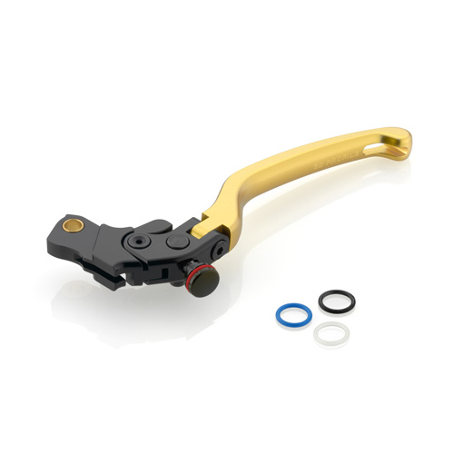 Rizoma 3D Clutch Lever Gold for BMW R nineT Pure/Racer/Urban G/S/Scrambler 17-20