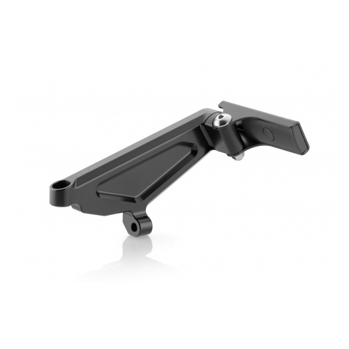 Rizoma Outside License Plate Support Black for H-D FXDR 114 19-20