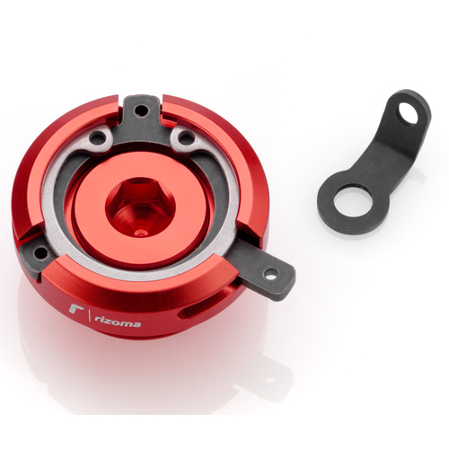 Rizoma Engine Oil Filler Cap Red for Yamaha Other Models