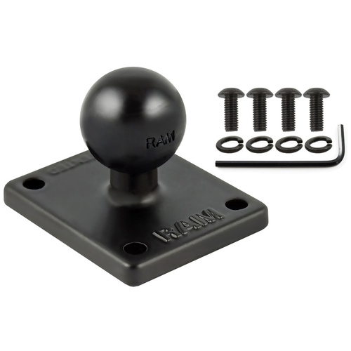 RAM Mounts Ball Adapter w/AMPS Plate for TomTom Bridge, Rider 2 + More