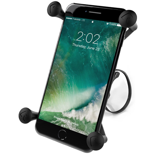 RAM Mounts X-Grip Large Phone Mount w/RAM EZ-On/Off Bicycle Base