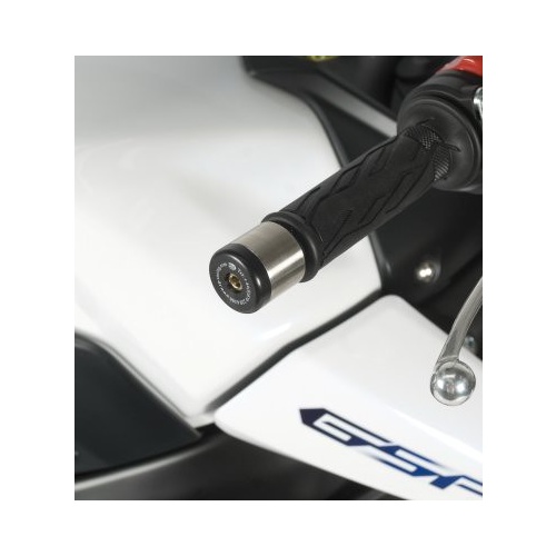 R&G Racing Bar End Sliders Black for Suzuki SV650/SV1000/GSXF600/GSX750 FW/GSX-R600/750 SRAD
