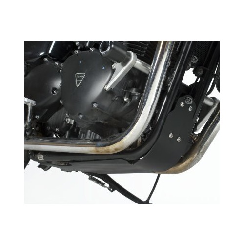 R&G Racing Bashplate Black for Triumph Thruxton 06-15/Bonneville 06-15/Scrambler 06-20