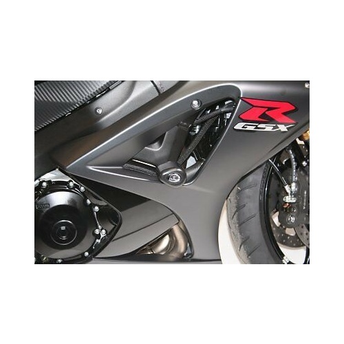 R&G Racing Aero Style Engine Crash Protectors Black for Suzuki GSX-R1000 07-16