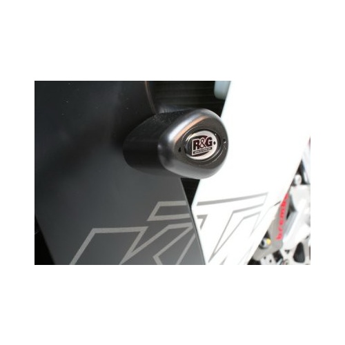R&G Racing Aero Style Frame Crash Protectors Black for KTM RC8 08-14