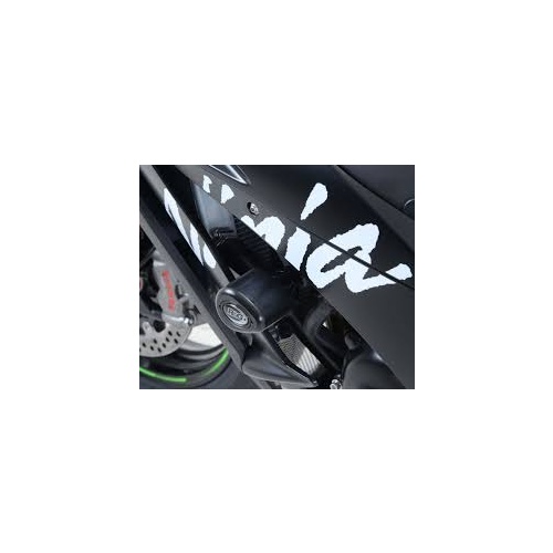 R&G Racing Aero Style Front Crash Protectors Black for Kawasaki ZX10-R 11-20