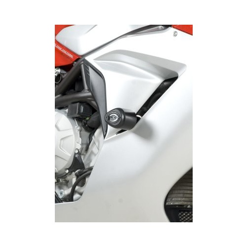 R&G Racing Aero Style Frame Crash Protectors Black for MV Agusta F3 675 12-16/F3 800 13-16
