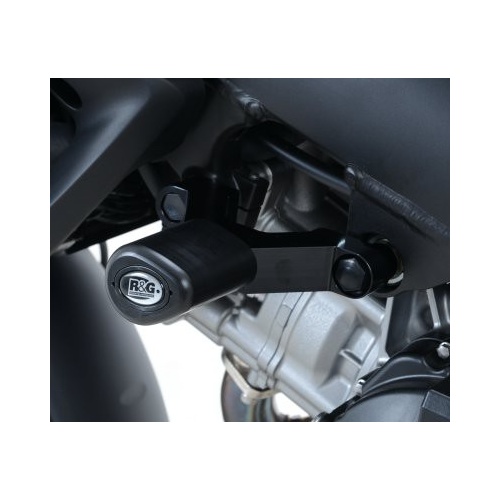 R&G Racing Aero Style Engine Crash Protectors Black for Suzuki DL1000 V-Strom 14-20/DL 1000XT V-STROM 17-20