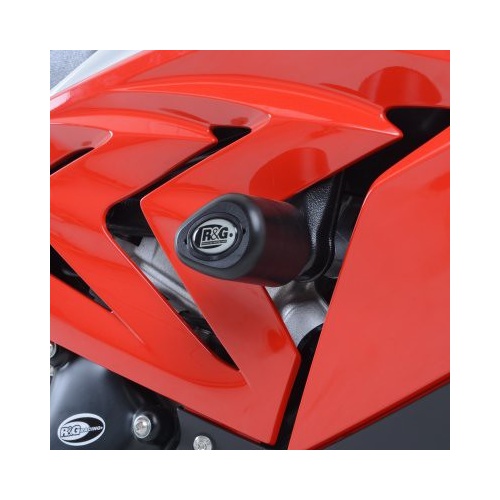 R&G Racing Aero Style Front Crash Protectors Black for BMW S1000RR 15-18