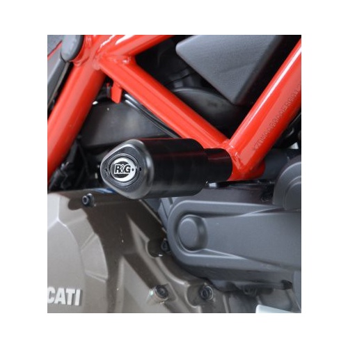 R&G Racing Aero Style Frame Crash Protectors Black for Ducati Multistrada 1200 2015/Multistrada 950 17-19