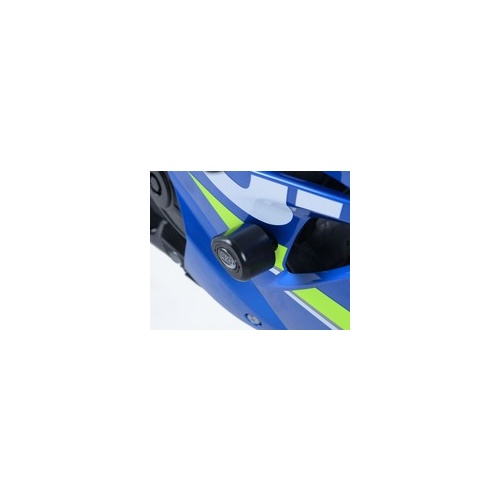 R&G Racing Aero Style Frame Crash Protectors Black for Suzuki GSX-R1000/GSX-R1000R 17-20 (Race ONLY)