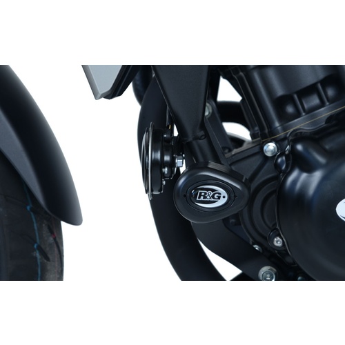 R&G Racing Aero Style Front/Lower/Engine Crash Protectors Black for Honda CB300R 18-20