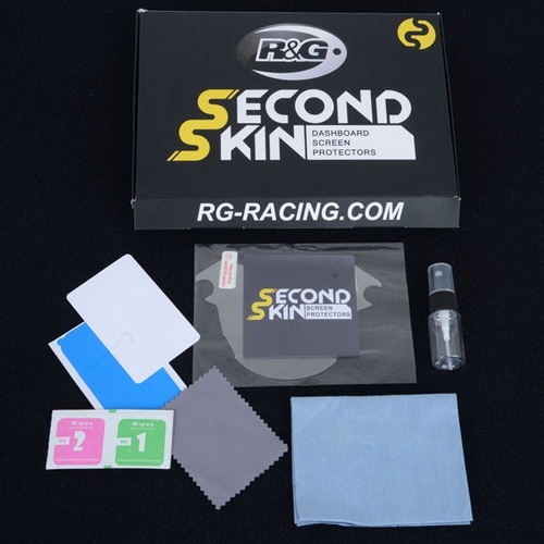 R&G Racing Dashboard Screen Protector Kit for Aprilia Tuono V4 1100 17-18/RSV4 17-20/Dorsoduro 900 17-20/Shiver 900 17-20/RSV4 1100 Factory 19-20