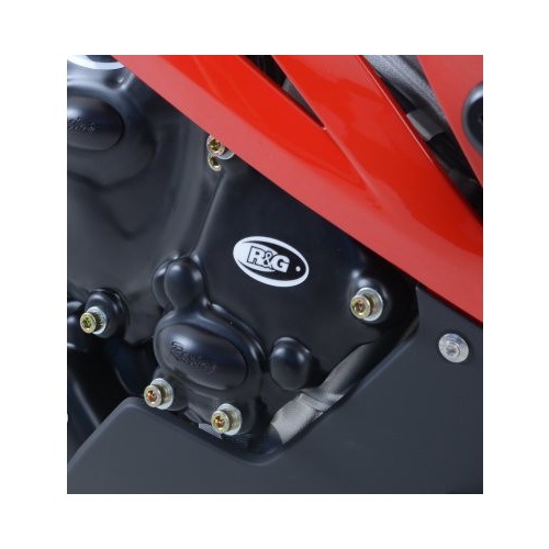 R&G Racing Race Series Right Side Pulse Case Cover Black for BMW S1000RR 10-17/HP4 09-14/S1000R 14-20/S1000XR 15-19