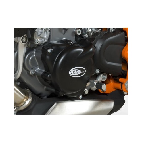 R&G Racing Left Side Engine Case Cover Black for KTM 690 Duke IIII 12-14/690SM/SMC/SMCR 12-19/690 Duke R 13-18/Husqvarna 701 Enduro/Supermoto 16-20