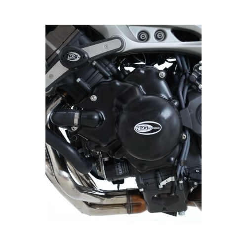 R&G Racing Left Side Water Pump/Generator Case Cover Black for Yamaha MT-09 (FZ-09) 13-20/SP 18-19/Tracer 900GT 18-20/Niken 18-19