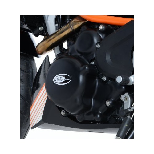 R&G Racing Left Side Engine Case Cover Black for KTM 390 Duke 13-15/RC 390 14-15