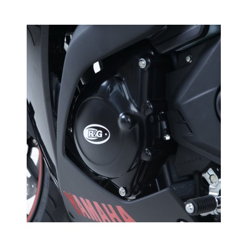 R&G Racing Left Side Crank Case Cover Black for Yamaha YZF-R25 14-20/YZF-R3 15-20/MT-03 16-20/MT-25 16-20