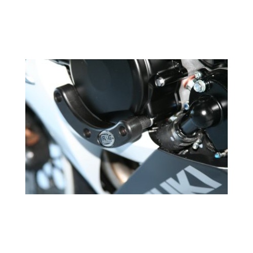 R&G Racing Left Side Engine Case Slider Black for Suzuki GSX-R600/750 06-10