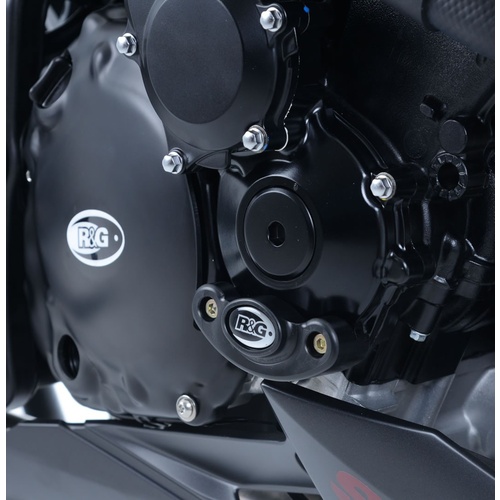R&G Racing Right Side Engine Case Slider Black for Suzuki GSR600 06-12/GSR750 11-18