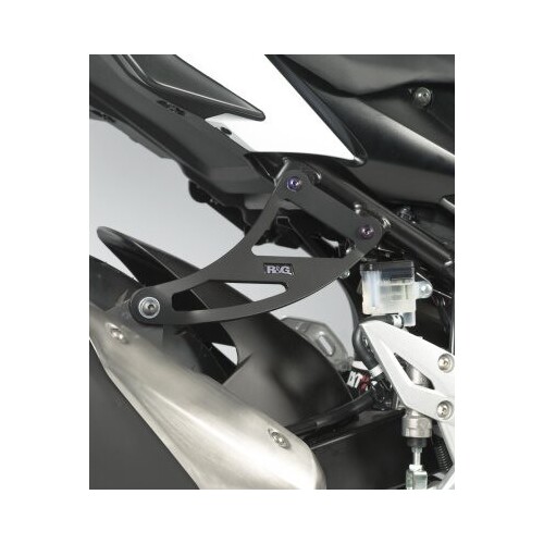 R&G Racing Exhaust Hanger (Single) Black for Suzuki GSR750 11-16