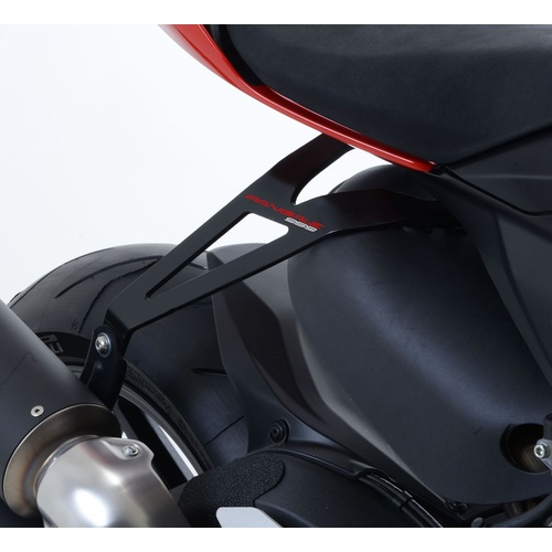 R&G Racing Exhaust Hanger (Single) Black for Ducati 959 Panigale 16-19