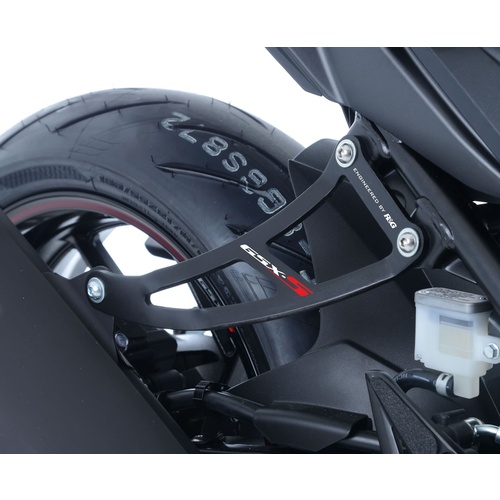 R&G Racing Exhaust Hanger (Single) Black for Suzuki GSX-S 17-18
