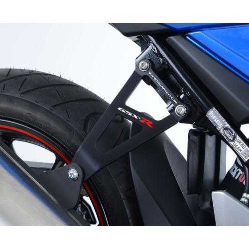 R&G Racing Exhaust Hanger (Single) Black for Suzuki GSX 250R 17-20