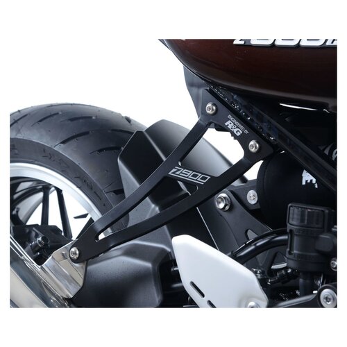 R&G Racing Exhaust Hanger & Footrest Blanking Plate Kit for Kawasaki Z900RS 18-21