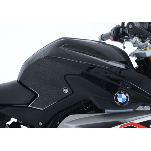 R&G Racing Tank Traction Pads (2 Piece) Black for BMW G310R 17-19