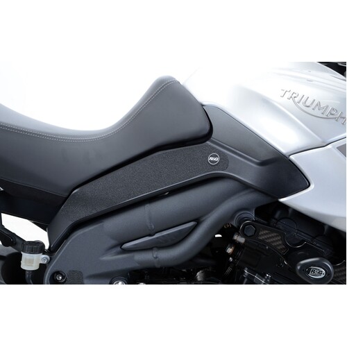 R&G Racing Tank Traction Pads (2 Piece) Black for Triumph Tiger Sport 1050 16-18