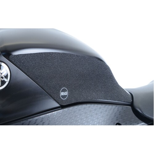 R&G Racing Tank Traction Pads (2 Piece) Black for Yamaha YZF-R6 17-20