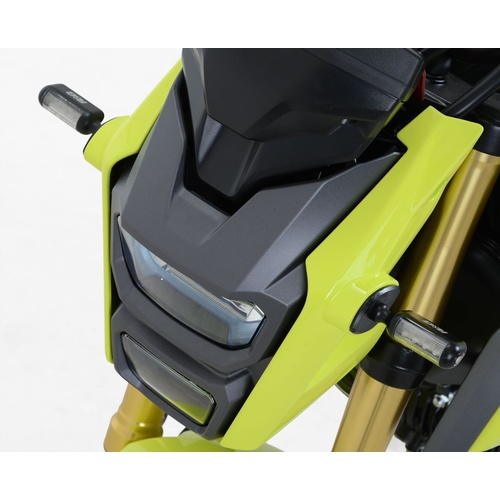 R&G Racing Front Indicator Adapter Kit Black for Honda MSX125 (GROM)